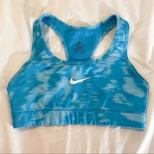 Blue Nike Sports Bra